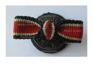 Germany WWII Ribbon Lapel Pin Boutonniere for the Iron Cross 1939 Marked Non Plus Ultra 28