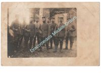 Germany WWI Group Photo German Squad, NCO and Soldiers