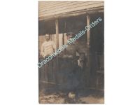 Germany WWI Photo German NCO, Unteroffizier, Prussian Merit Cross War Effort Aid Ribbon