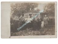 Germany WWI Family Photo, Soldiers and Civilians