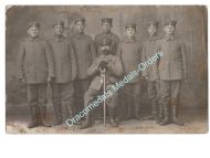 Germany WWI Squad Photo, German Child Soldiers Underage Boys, NCO, Sword, Medal Bar 