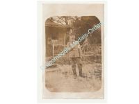 Germany WWI Photo German Soldier Medic with Red Cross Armband