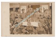 Germany WWI Group Photo Lieutenant, NCOs, 89th Grenadier Regiment, Mecklenburg Military Cross 1st Class