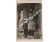 Germany WWI Family photo, Soldier, Dog