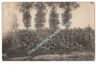 Germany WWI Group Photo German Army Company, Postcard 1915
