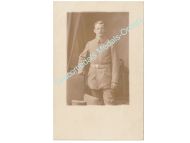 Germany WWI Studio Portrait Photo of German Soldier