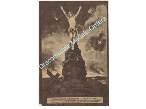Germany WWI Propaganda Field Postcard, Jesus of Saarburg, 1915