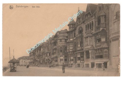 Germany WWI Propaganda Postcard Duinbergen, 102nd Reserve Infantry Regiment, 1917