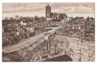 Germany WWI Propaganda Postcard Rethel, France 1914 1915 Campaign