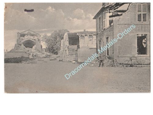 Germany WWI Propaganda Postcard, Western Front, Fieldpost 174th Landwehr Infanterie Regiment, 1917