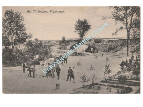 Germany WWI Field Postcard, St Souplet, Feldpost 23rd Division, 101st Infantry Regiment, 1915