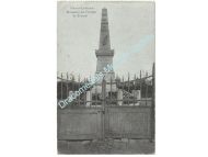 Germany WWI Propaganda Postcard Lille, Henin Lietard, Labor Victims Monument, 1915
