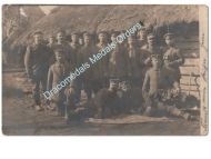 Germany WWI Group Photo Sent to SMS Lützow 3 Days Before her Loss in the Battle of Jutland 1916, 23rd Landwehr Infantry Regiment, Feldpost 24th Division