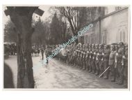 Germany WWII Photo Wehrmacht Guard of Honor Platoon Presents Arms