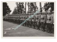 Germany WWII Photo Wehrmacht Honor Guard Company in Formation