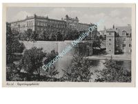 Germany WWII Postcard Kassel Palace, Field Post Stamp Cancellation 1942