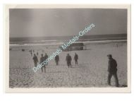 Germany WWII Photo Wehrmacht Soldiers on the Beach