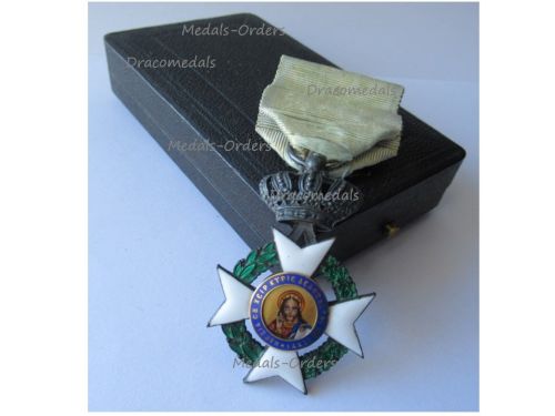 Greece WWI Royal Order of the Redeemer 1863 Knight's Cross 5th Class Boxed by Lemaitre 
