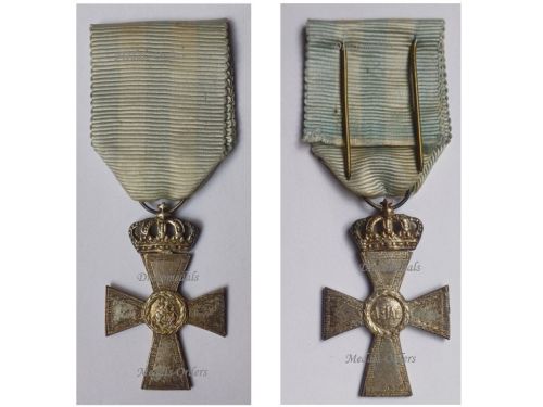 Greece WWI Silver Cross for Military Valor 2nd Class 1913 1923