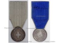 Italy Kingdom of Sardinia Al Valore Militare Silver Medal Military Valor 1st Type 1833 by FG