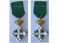 Italy WWII Order of Saint St Maurice & Lazarus Officer's Cross