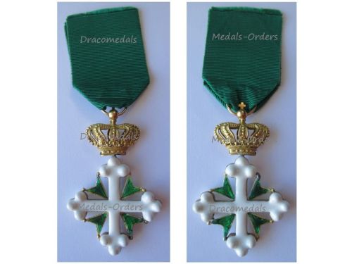 Italy WWII Order of Saint St Maurice & Lazarus Officer's Cross