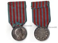 Italy Italo-Turkish War 1911 1912 Silver Commemorative Medal by Giorgi & the Italian Royal Mint