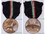 Italy WWII Medal of the Italian Fighting League for the Fascist Campaign 1919 1922 Per l'Italia Ora e Sempre (For Italy Now and Ever)