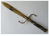 Britain WWI Trench Art Letter Opener Dagger Lee-Enfield 0.303 Cartridge