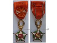 Morocco WWI Royal Order of Ouissam Alaouite Officer's Star 2nd Type 