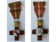 Spain WWII Order Military Merit Cross with Red Distinction & Repetition Bar General Franco 1938 1943