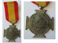 Spain Cross of the Volunteers of Navarra in the Spanish Civil War 1936 1939 Nationalist Forces of General Franco