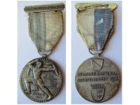Switzerland Silver Medal of the Zurich Defense Day 1956 for 2nd Place Winners by Huguenin Freres