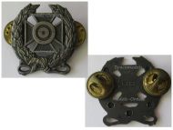 USA US Army Expert Sharpshooter Marksmanship Badge, Marked LI-GI, Vietnam War era, 1968 1975