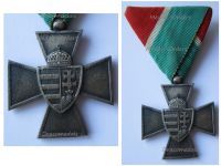 Hungary WWII National Defense Cross 1940 Regular Type in Zinc