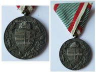 Hungary WWI Commemorative Medal Pro Deo et Patria for Combatants