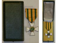 Luxembourg WWI Order of the Oak Crown Knight's Cross Boxed